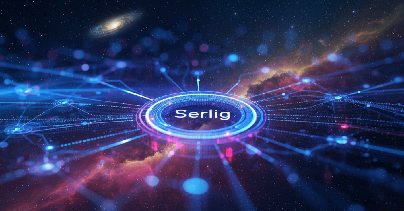 Illustration representing the concept of serlig as a structured workflow system